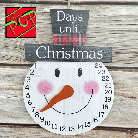 Snowman Countdown to Christmas - Picture 1 of 1